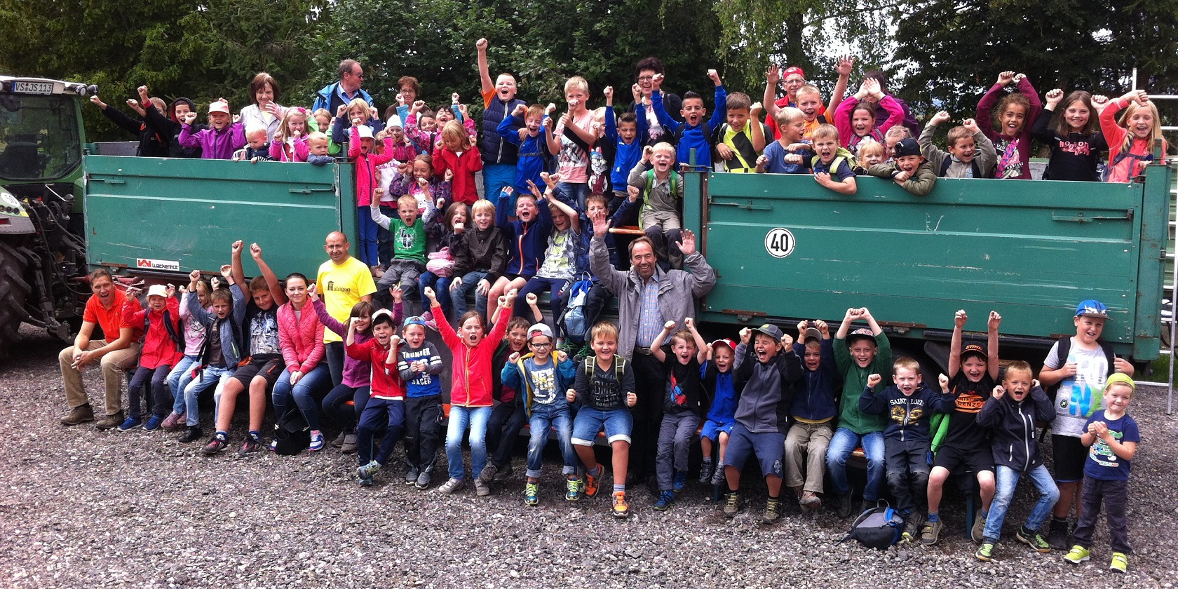 CDU gestaltet aktiv Hüfinger Kinderferienprogramm - 70 Kinder erleben tollen Tag in der Natur